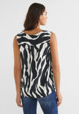 Zebraprint Blusentop