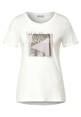 Partprint T-Shirt