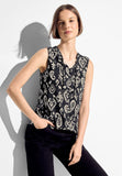 Top mit Ornament Print