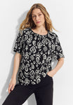 Print Carmen Bluse