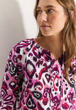 Tunika Bluse mit Print