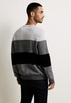 Gestreifter Strickpullover