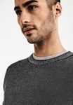 Feiner Slub-Pullover