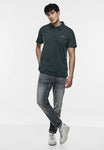 Slub Jersey Poloshirt