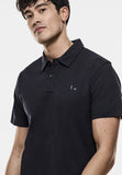 Slub Jersey Poloshirt