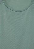 T-Shirt mit Glanz-Detail