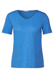 Basic T-Shirt in Unifarbe